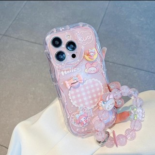 3D Búp Bê Giai Điệu Cinnamoroll Hoạt Hình Dây Xích Dành Cho Redmi Note 14 13 Pro Plus 12 11 10 Pro 10s 11s Xiaomi Redmi 13X 14C A3 12 13 4G 5G Vỏ Điện Thoại TPU