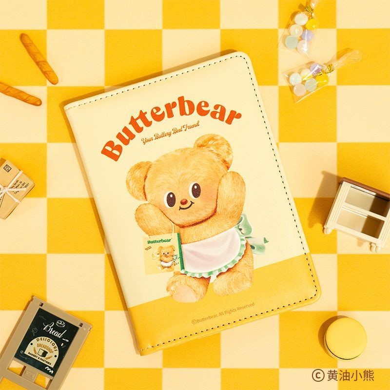 [Aria] Túi hộ chiếu Butterbear Butterbear Túi thẻ ID Túi Bảo vệ passport