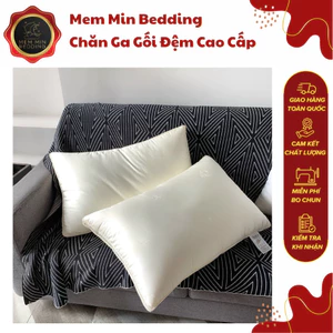 Gối Êm Ái Như Ở Khách Sạn 5 ⭐️ Chất Lụa Tencel Đúng Phong Cách Lãng Mạn Của Châu Âu - MemMinbedding Luxury