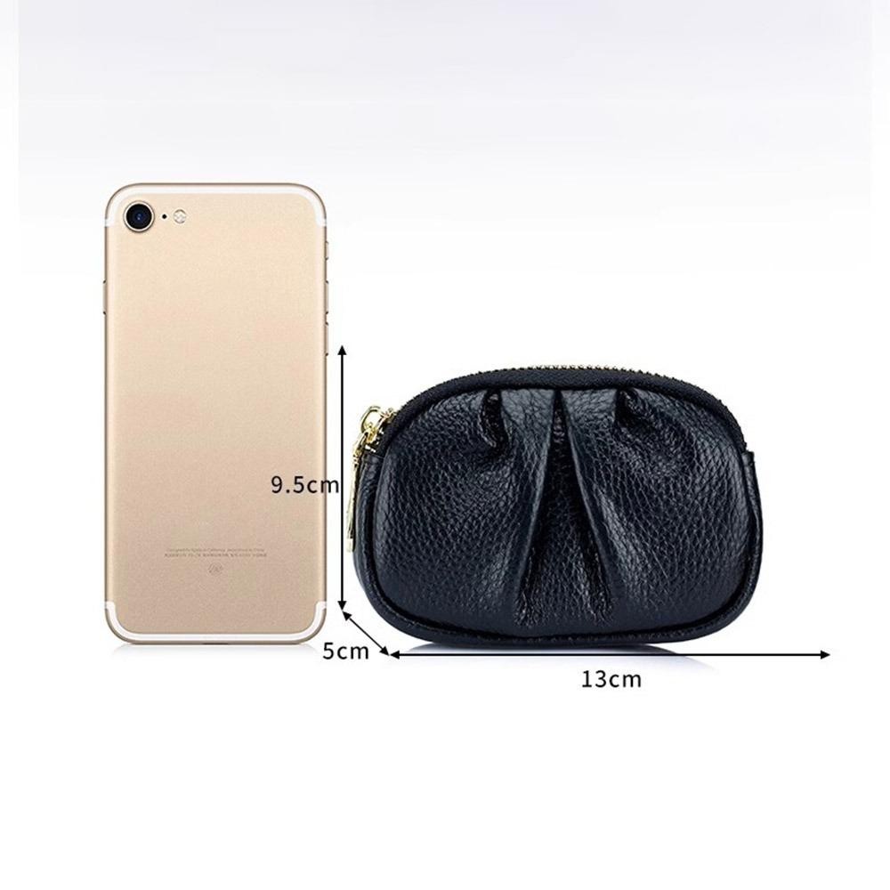 HOBBYIN Ví HOBBYIN, Ví màu trơn Mini, Túi ly hợp đa chức năng bằng da PU