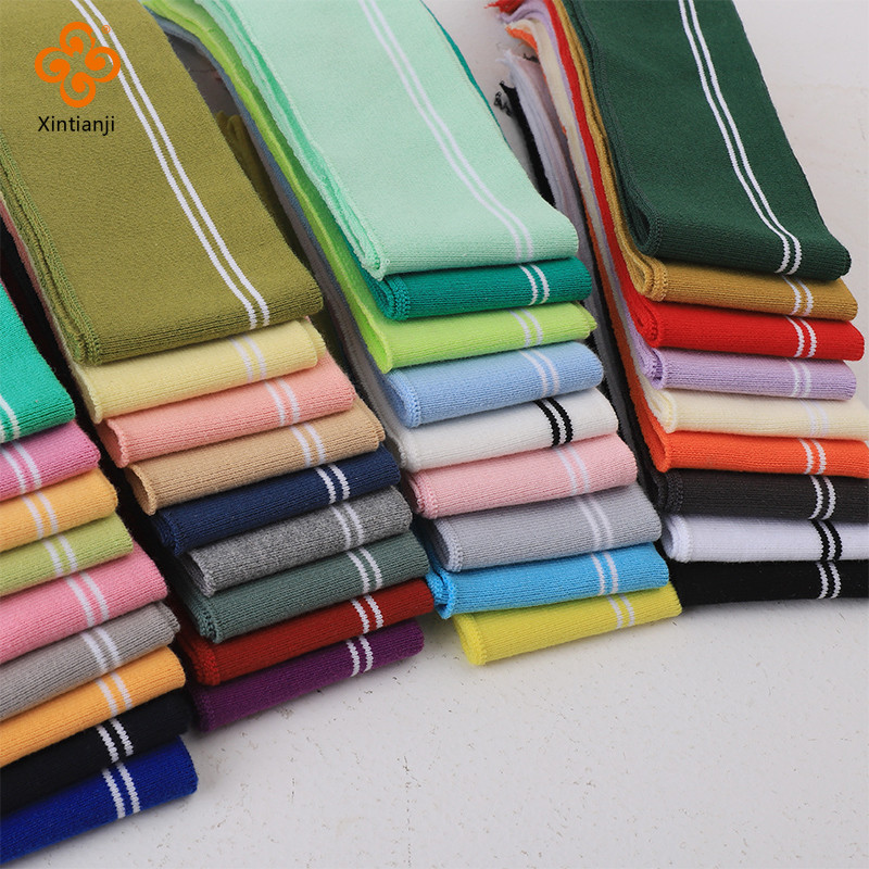 Phụ kiện handmade quần áo bé 6x90cm cotton-spandex, neckline còng bộ sưu tập TJ2779