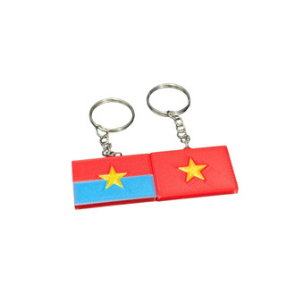 Móc khóa cờ đỏ sao vàng | phụ kiện biểu tượng quốc kỳ Việt Nam – tinh tế, bền đẹp