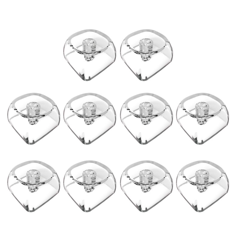 IOR 10 Cái Trong Suốt Trống Keycap Bộ 1U 1X MOA Profile Pha Lê Mờ Keycaps Cho Bàn Phím Cơ