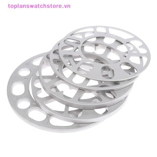 Toplanswatchstore 3 / 5 / 6 / 8 / 10mm Hợp Kim Nhôm Bánh Xe Ô Tô Miếng Đệm Adapter Shims Tấm Phụ Kiện Ô Tô VN