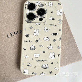ibumpers Ốp Điện Thoại iPhone Họa Tiết Doodle Hoạt Hình Hợp Thời Trang Cho IPhone 16 15 14 12 13 11 Pro Max IP 7 8 Plus X XS XR Ốp Lưng Silicon Mềm Chống Sốc