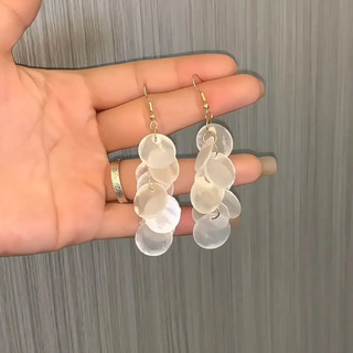 Vỏ Vòng Tua Rua Bông Tai Nhẹ Sang Trọng Ngọt Ngào Bông Tai Thời Trang Tươi