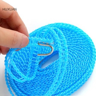 HUXUAN Dây phơi quần áo chống gió 3 / 5 / 8 / 10 mét Dòng quần áo du lịch Dòng quần áo di động Có thể điều chỉnh Chiều dài RFT Dòng chống trượt