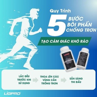 Phấn chống trơn Ligpro 45gram Giảm mồ hôi tay khi chơi Pickleball Cầu lông Bóng Rổ Tennis Bóng Chuyền Hiệu quả