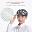 Mũ đầu bếp YOLOGO, Mũ nấu ăn bằng vải Cotton chống dầu, Mũ làm việc in hoa chống bụi Nhà hàng khách sạn