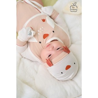 La pomme SS25 BST sơ sinh La Pomme ngỗng con hoạt bát - Nâu cho bé T6.0