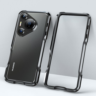 [JLK] Ốp Lưng Nhôm Cho Huawei Pura 70 Ultra 70 Pro + Ốp Lưng P70 Pro P70 Khung Kim Loại Siêu Chống Sốc Vỏ Điện Thoại