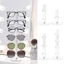 Giá đỡ kính mắt IFANSIN, Giá trưng bày kính râm Acrylic nhiều lớp, Hộp đựng kính trong suốt đựng đồ trang sức