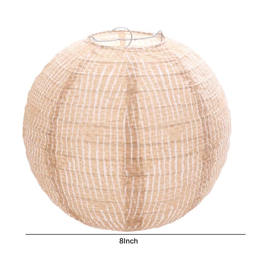 DELMER 3 chiếc Đèn lồng giấy lanh, Đèn lồng lễ hội vui nhộn di động, Đèn lồng treo 8 inch độc đáo sáng tạo Trang trại Lớp học