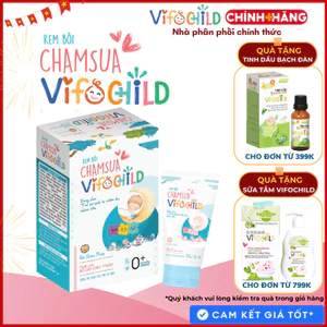 Kem bôi Chàm Sữa VIFOCHILD 30g Hỗ trợ giảm mụn sữa Viêm da cơ địa Mẫn đỏ Dịu mát da cho bé Baby 2