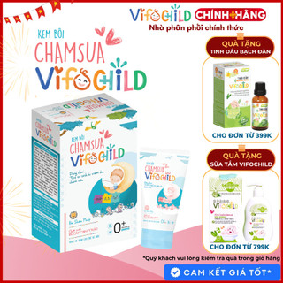 Kem bôi Chàm Sữa VIFOCHILD 30g Hỗ trợ giảm mụn sữa Viêm da cơ địa Mẫn đỏ Dịu mát da cho bé Baby 2