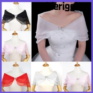 MERIGGIARE Khăn choàng ren cô dâu Phụ kiện Váy cưới Đảng Shrug Khăn choàng voan
