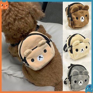 Đồ dùng cho thú cưng Chó cưng dễ thương Đi chơi Ba lô di động Dây kéo sang trọng Ba lô thú cưng đa chức năng