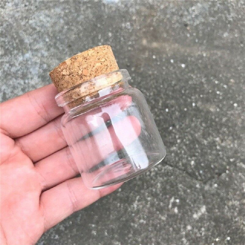 M&K. | 50ml lọ thủy tinh nhỏ, chai thủy tinh trong suốt rỗng, lọ ước ...