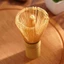 MONOSTYLE 4 CÁI Matcha Whisk Set, Bộ trà Matcha Nhật Bản có thể tái sử dụng bằng tre gốm, Giá đỡ máy đánh trứng Matcha Bát đánh trứng Bộ trà thìa trà Những người yêu thích trà