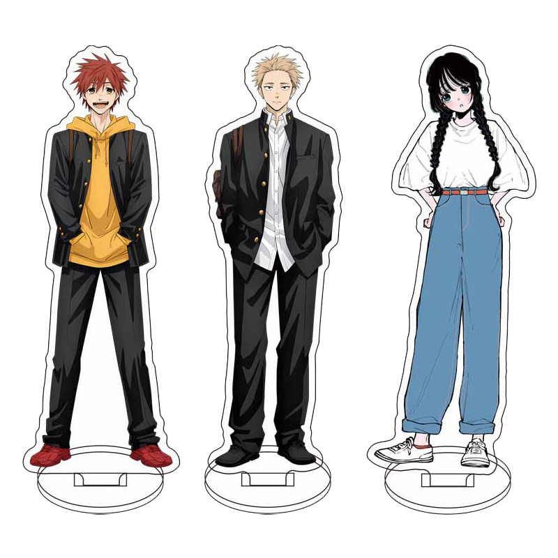 HK1 Kaoru Hana wa Rin to Saku Acrylic Tấm Giá Đỡ Kaoruko Waguri Đứng Tấm Để Bàn Anime Trang Trí KH1