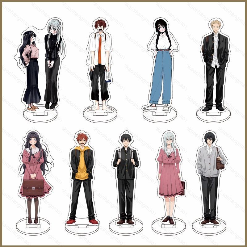 HK1 Kaoru Hana wa Rin to Saku Acrylic Tấm Giá Đỡ Kaoruko Waguri Đứng Tấm Để Bàn Anime Trang Trí KH1