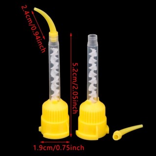 Đầu trộn Silicone nha khoa - Chất liệu ấn tượng Vòi phun truyền tải Đầu trộn cao su Vòi phun ống