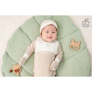 La pomme SS2025 BST sơ sinh La Pomme phối cổ ngọt ngào - Be cho bé T6.0