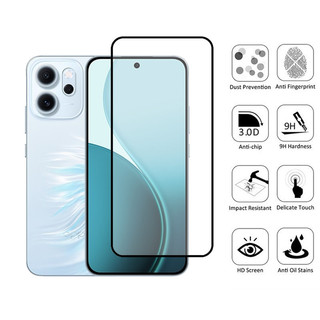 2 trong 1 OPPO Reno 14F 9D Kính Cường Lực Bảo Vệ Màn Hình Cho OPPO Reno 14 Pro 13 12 11 F 12F 11F 5G Với Ống Kính Máy Ảnh Phim