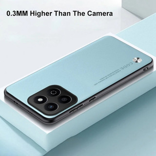 Vỏ bọc cho Honor 200 Vỏ bọc da PU mờ sang trọng chống sốc thông minh