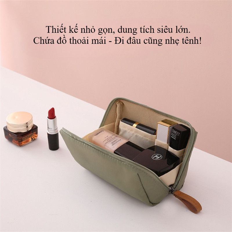 Túi trang điểm Mini túi son môi mini cầm tay túi nhỏ Túi đựng tiền xu,Thiết Kế Thời Trang Màu Pastel