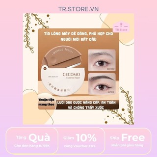Dao Cạo Gecomo Gấp Gọn Bỏ Túi Hình Tròn