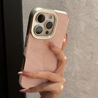 Ốp Điện Thoại Màu Trơn Họa Tiết Núi Tuyết Màu Trơn Cho iPhone 17Promax 16Promax 12 13 14 15 Pro Max Nam Nữ Vỏ Điện Thoại Mềm Chống Sốc