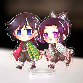 Standee Kimetsu No Yaiba Giyu x Shinobu Manga Nhật Bản decor bàn làm việc góc học tập anime trang trí dễ thương-ĐH