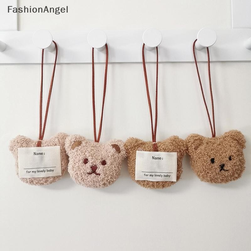 FashionAngel 1Pc Sang Trọng Gấu Móc Khóa Pompom Xe Nữ Cô Gái Túi Mặt Dây Chuyền Móc Khóa Trang Sức VN