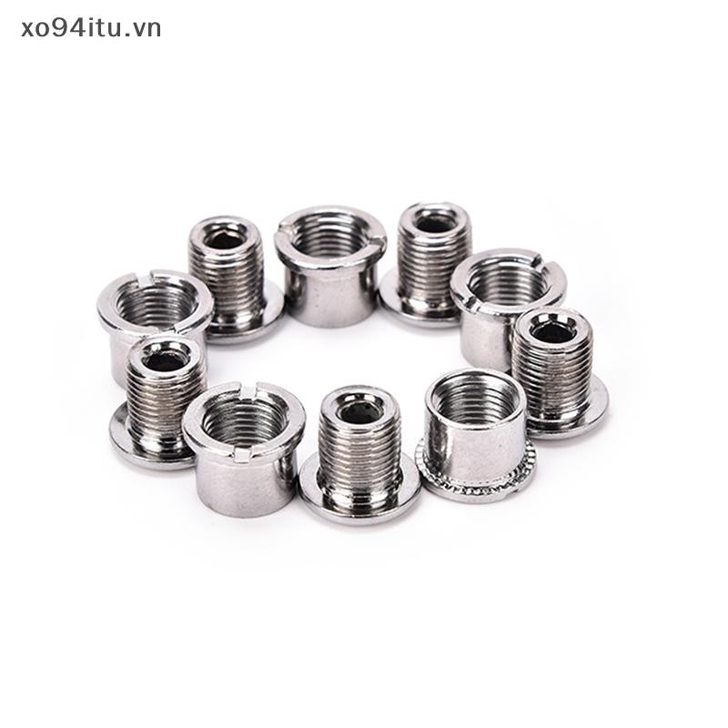 XOITU 5 Cặp Crankset Bu Lông Quay Bu Lông Xe Đạp Xích Bu Lông Quay Vít Đai Ốc VN
