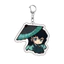 Demon Slayer Móc khóa Acrylic nhiều lớp Quà tặng mặt dây chuyền Anime