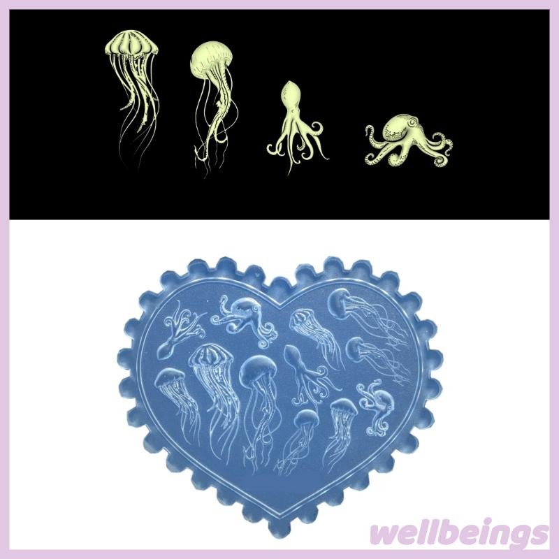 Wellb Silicone Móng Tay Tôn Tạo Khuôn Hình Dạng Khác Nhau Phụ Kiện Nhỏ Thủ Công Khuôn Hiện Nay Cho Người Hâm Mộ Làm Đẹp