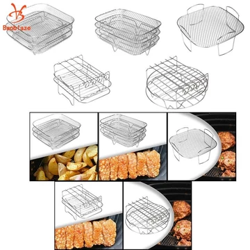 Giá nồi chiên không khí Phụ kiện nồi chiên không khí Giá khử nước cho nhà bếp nồi chiên không khí