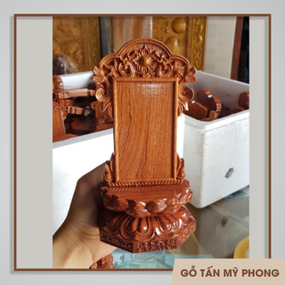 Chạm khắc theo yêu cầu Bài vị thờ - Linh vị thờ Hương Linh gỗ tự nhiên - Hương vị gỗ