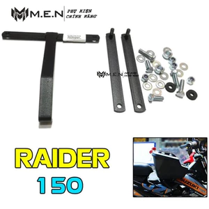 CR Givi Thùng giữa mạnh mẽ Raider150-Belang150 men màu đen sơn tĩnh điện bền bĩ siêu ngầu [GIÁ RẺ]