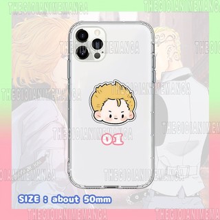 Giá đỡ điện thoại TOKYO REVENGERS ver MẮT ĐẬU in hình anime chibi griptok tiện lợi phone mica acrylic