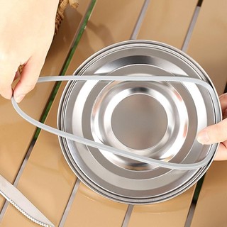 Hộp Cơm Trưa HABITATCO, Hộp Đựng Thực Phẩm Inox 304 Tròn, Hộp Bảo Quản Tươi Chống Rò Rỉ Dung Tích Lớn Đi Học