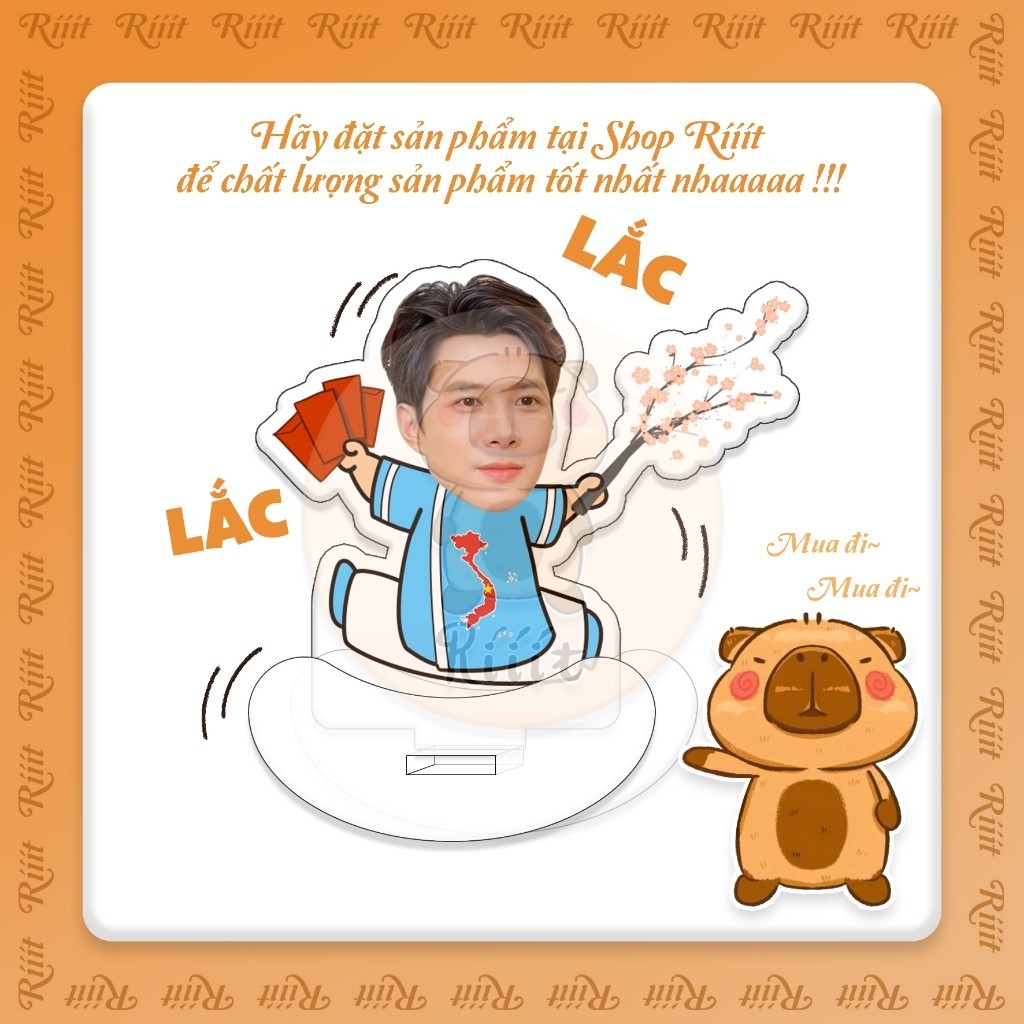 Standee lắc lư 30 Anh Trai ver TẾT ATSH chất liệu acrylic - Sango