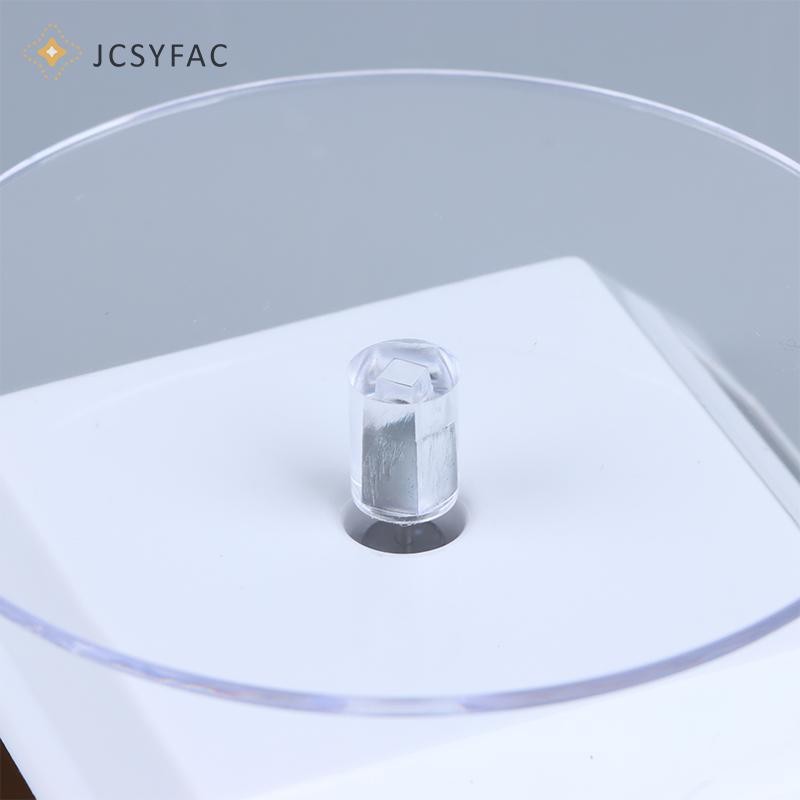 Jcsyfac Kệ và đạo cụ trang sức Vòng đồng hồ Giá đỡ màn hình điện thoại Trưng bày năng lượng mặt trời Xoay 360 Bàn xoay Mới