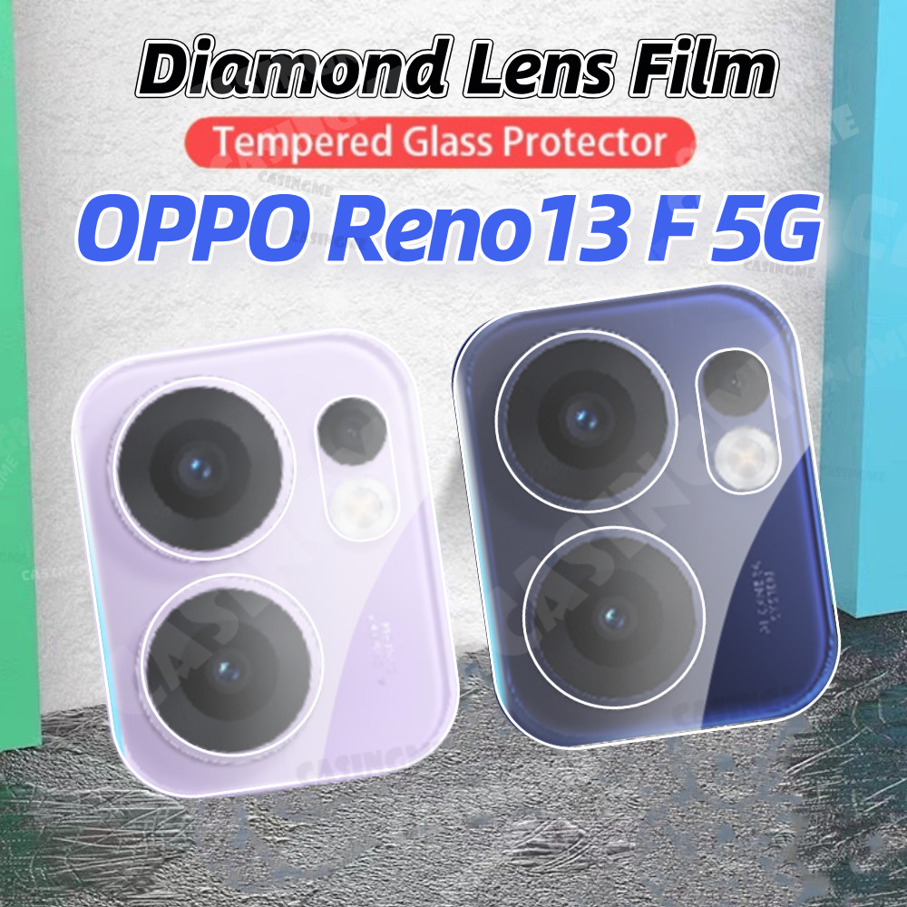 2026 OPPO Reno15 F 5G 3D Bảo Vệ Ống Kính Máy Ảnh Cho OPPO Reno 13 Reno13 F Pro F13 13F OppoReno13F Reno13F 5G 4G 2025 Trong Suốt Kính Cường Lực Mặt Sau Camera Bảo Vệ