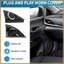 Bảng Cửa Ô Tô Âm Thanh Sừng Cover Tweeter Loa Ba Góc Vỏ Loa Viền Cho Vios Yaris 2013-2019