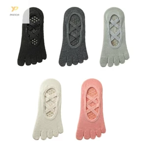 PPY Tất thể thao nữ năm ngón yoga, thiết kế chống trượt, phù hợp mùa hè