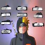 GC1 Naruto Băng Đô Akatsuki Thành Viên Trang Phục Hóa Trang Sasuke Itachi Hoshigaki Kisame Deidara GC1
