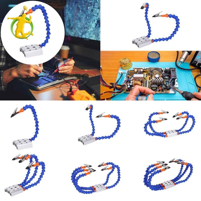 Hàn Giúp Giá đỡ hàn tay Độ ổn định đáng tin cậy Phụ kiện hàn xoay 360 độ cho người sở thích Lắp ráp