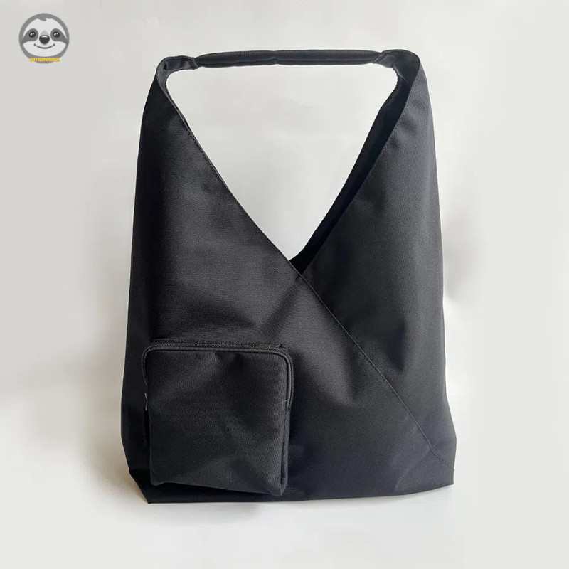 Phong cách Nhật Bản Muji Style / Túi tam giác khí quyển đơn giản / Túi đeo vai đeo chéo nhẹ / Túi xách dung tích lớn